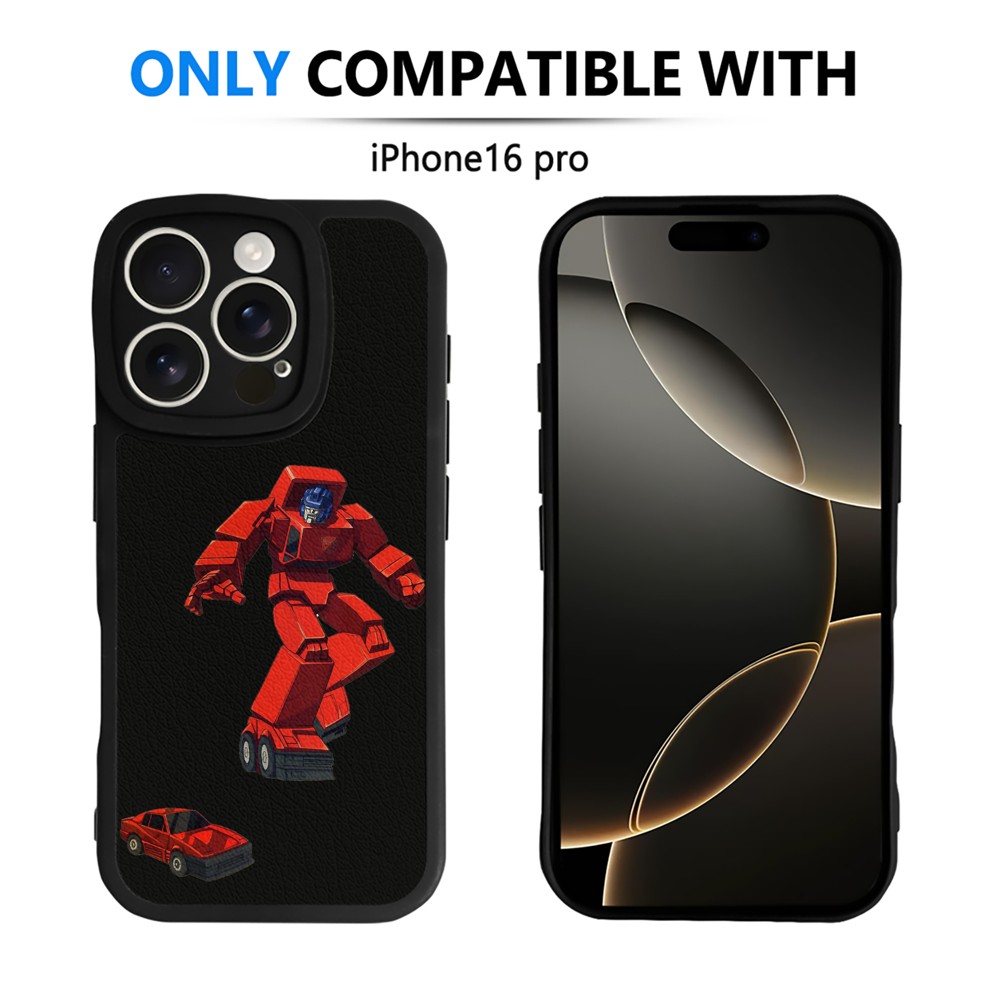 （画像用）  【iPhone 16シリーズ対応】シリコンスマホケース（レザー調） 材質：シリコン